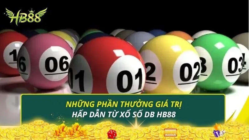 Những phần thưởng giá trị hấp dẫn từ xổ số DB HB88
